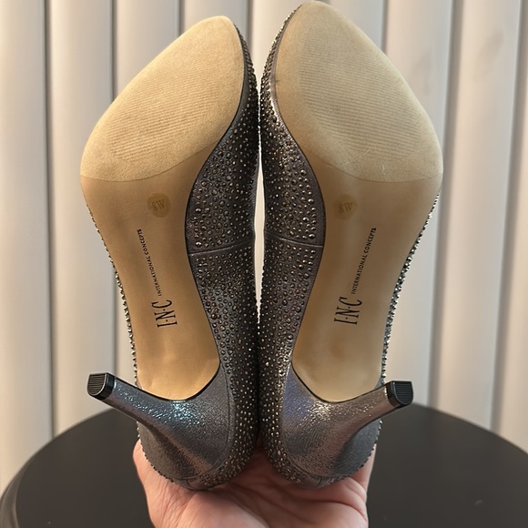 Silver Studded INC Heels- Brand New, Never Worn! - Picture 5 of 7